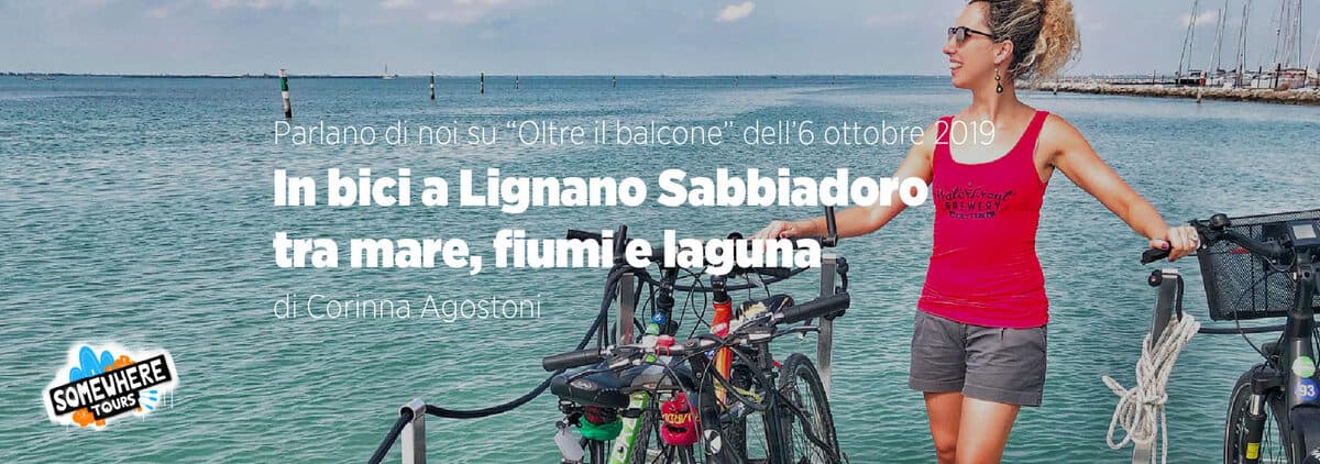 In bici a Lignano Sabbiadoro, tra mare, fiume e laguna