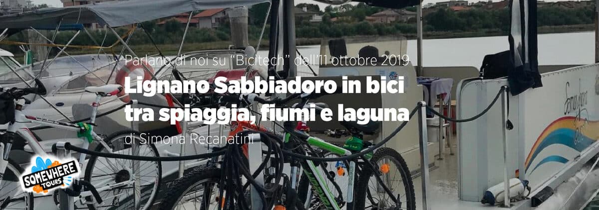 Lignano Sabbiadoro in bici tra spiaggia, fiumi e laguna